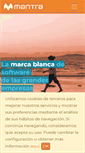 Mobile Screenshot of mantra-internet.es